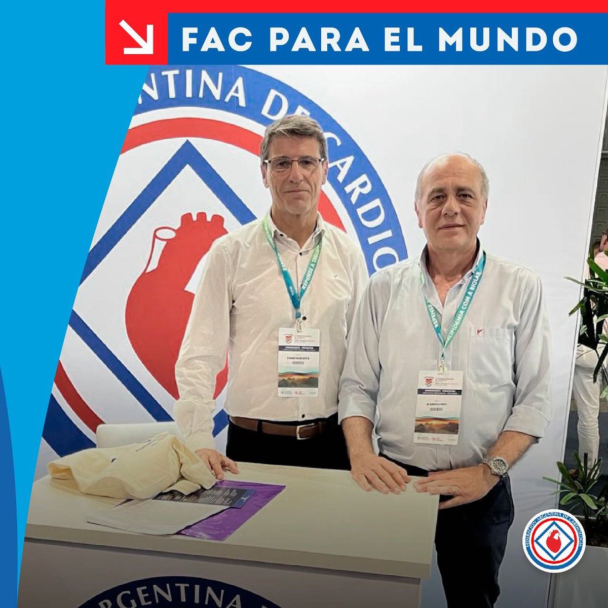 FAC (@comunidadfac) on Twitter photo 🔹 Novedades Institucionales 🔹
<a href="/pabloegarofalo/">Pablo E Garofalo</a>
FAC PARA EL MUNDO 🌎
La Federación Argentina de Cardiología estuvo presente, con la participación del vicepresidente de FAC Dr. Gerardo Zapata, 🔹 Novedades Institucionales 🔹
<a href="/pabloegarofalo/">Pablo E Garofalo</a>
FAC PARA EL MUNDO 🌎
La Federación Argentina de Cardiología estuvo presente, con la participación del vicepresidente de FAC Dr. Gerardo Zapata,