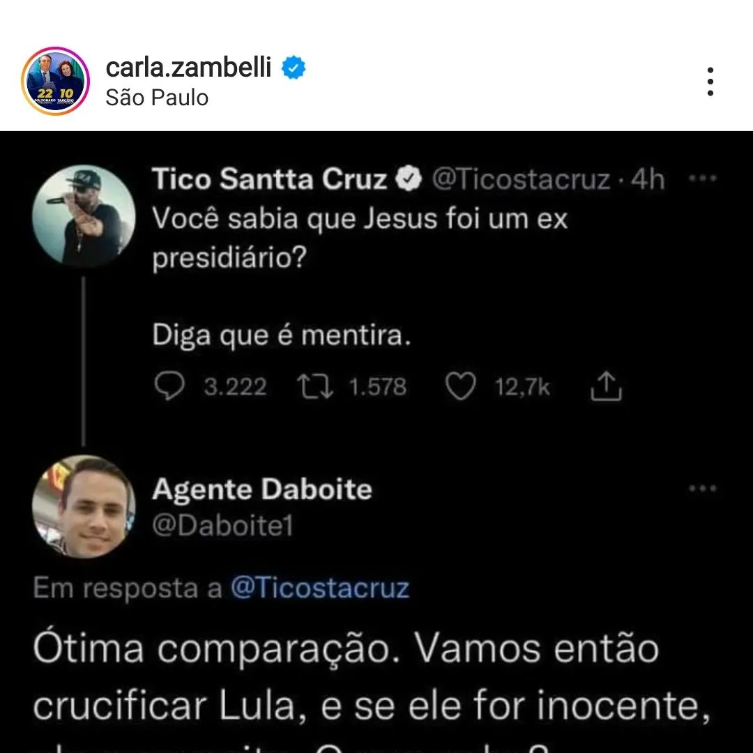 Daboite1's tweet photo. Depois desse twite ter rodado o Brasil, sendo compartilhado pelo @nikolas_dm , @Zambelli2210 , @Rconstantino entre outros, twitter me deixou de castigo, e tive que excluir twite original. Mas estou de volta.
Terão que fazer melhor que isso.
#BolsonaroReeleitoEm2022🇧🇷 https://t.co/gwMc5CODdu