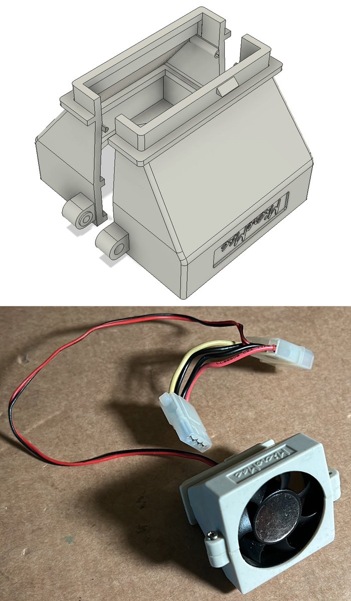 javmast3r's tweet photo. New perk for patrons only: 3D file to print your own MicroMac fan!
https://t.co/BNaX0ulvwA
#Mac #Macintosh #ClassicMac #MicroMac #CoolingFan #fan #3D https://t.co/X1grGr0ZWw