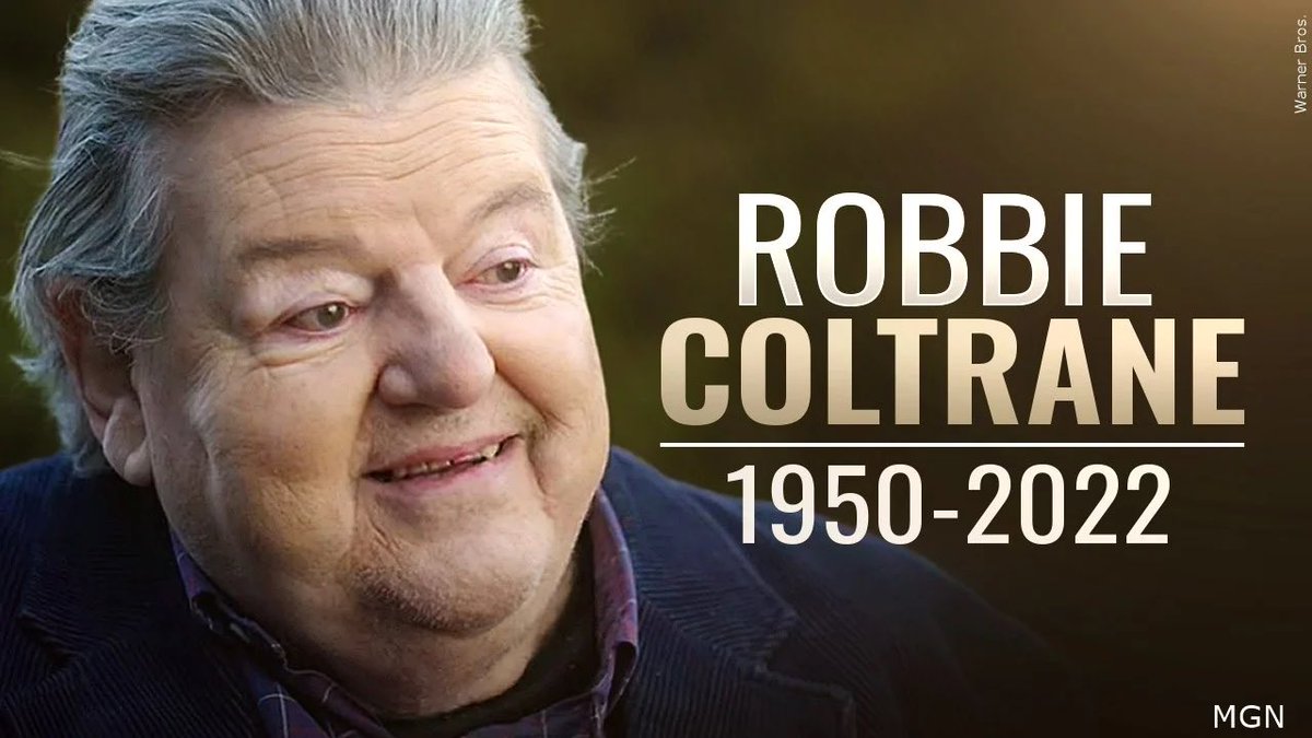 RIP Robby Coltrane! You were one of favorite actors, long before Harry Potter. A genius in every role he had. You will be missed. 😭🙏💙 #RobbieColtrane #robbiecoltraine #harrypotter #Hagrid