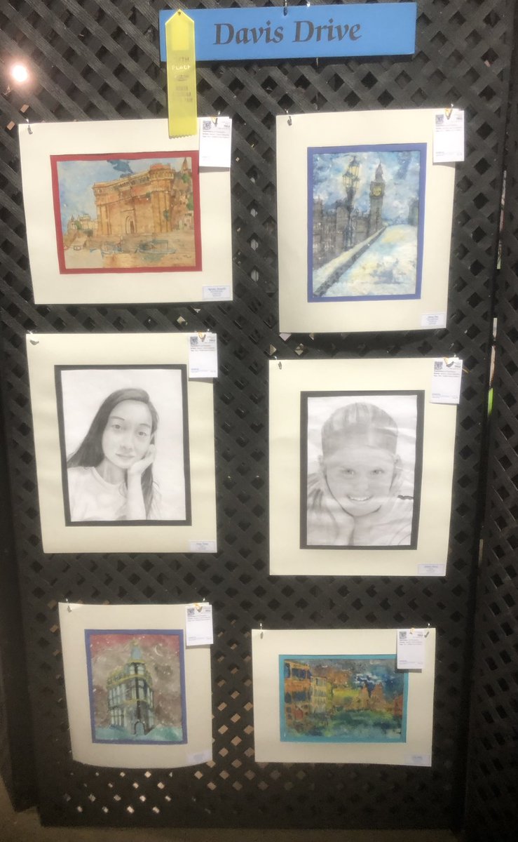 nckhui's tweet image. #wcpss #ncstatefair student artwork in Kerr Scott Building from @AlstonRidgeMS, @CMMSCougars, @DDMSBuzz &amp;amp; @EMMMSCougars