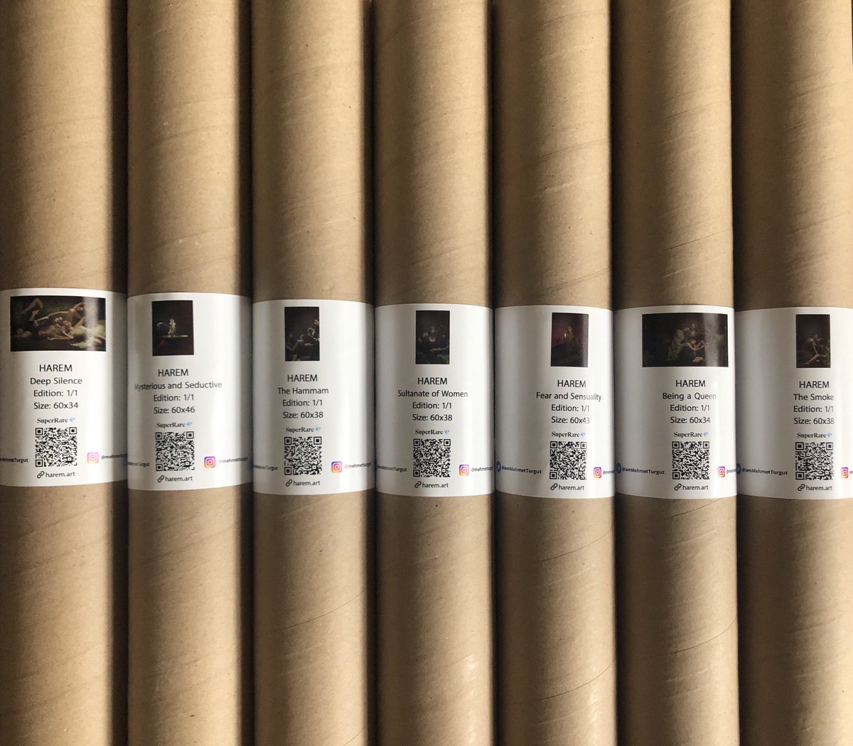 iamMehmetTurgut's tweet photo. Gn ๐
Prints are on their way
@whiskybath , @lifeofc , @serhatgurcu , @ozgurozelll777 , @SuperRareChar , @KumasRizacan โ๏ธ
Exclusively on @SuperRare ๐ @haremartnft ๐
#harem #slowmotionphotography https://t.co/oqRpdb0QHe