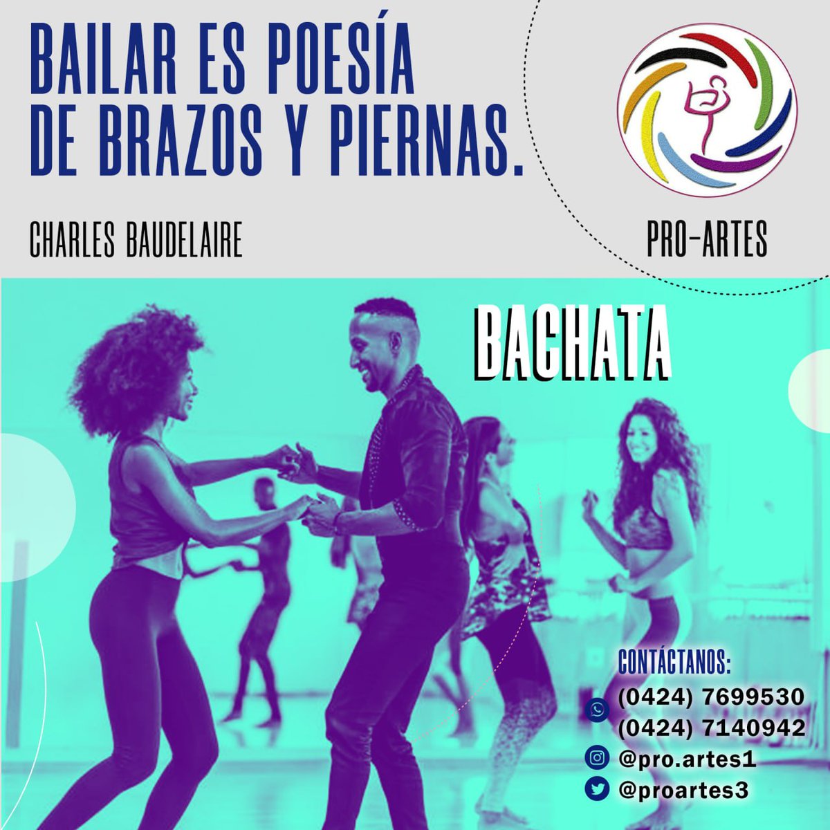 ProArtes3's tweet image. #Ejido #Mérida #Venezuela #Artes #Baile #Música #Aprende #Cultura 

Contactos 📲

(0424) 7699530
(0424) 7140942