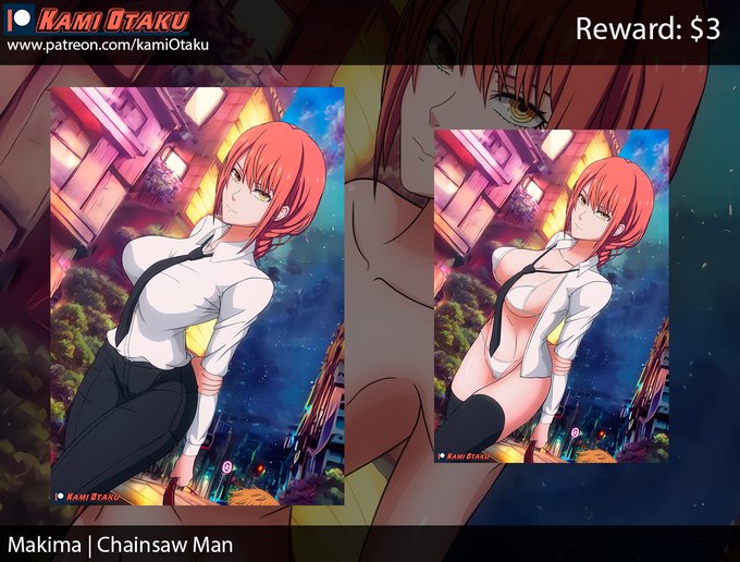 Makima | Chainsaw Man 💕Version Uncensored NSFW: https://t.co/u4T8Ldmjj7  #nsfw #waifu  #fanart  #Makima<a href="/tag/fanart"class="tags"><span>#fanart</span></a><a href="/tag/nsfw"class="tags"><span>#nsfw</span></a><a href="/tag/waifu"class="tags"><span>#waifu</span></a><a href="/tag/%E3%83%81%E3%82%A7%E3%83%B3%E3%82%BD%E3%83%BC%E3%83%9E%E3%83%B3"class="tags"><span>#チェンソーマン</span></a><a href="/tag/makima"class="tags"><span>#makima</span></a><a href="/tag/%E3%83%9E%E3%82%AD%E3%83%9E"class="tags"><span>#マキマ</span></a><a href="/tag/c"class="tags"><span>#c</span></a>
