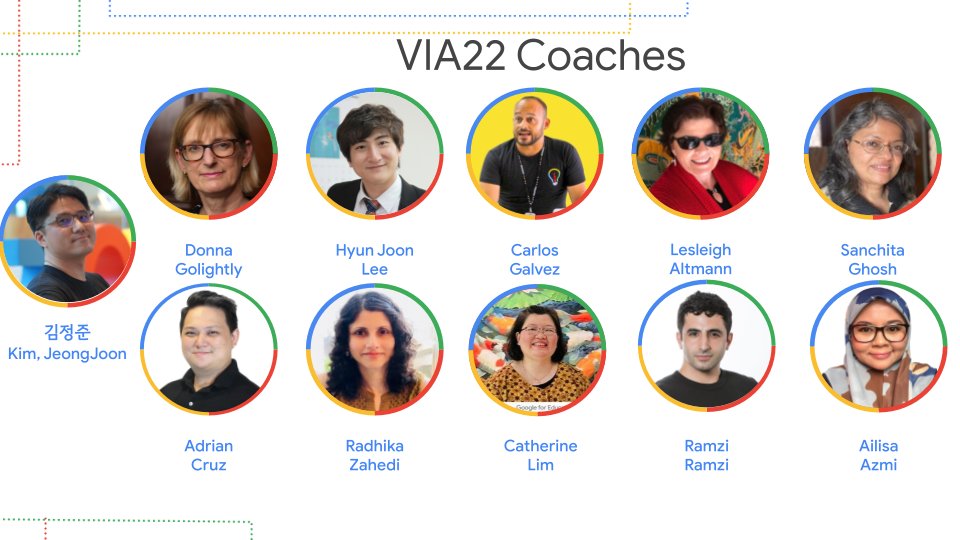 MrCaffrey's tweet photo. Looking forward to working with our #GoogleEI #VIA22 Coaches for APAC! https://t.co/wjwYxrZC2b