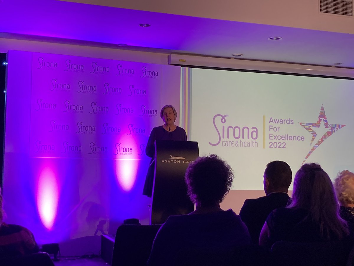 Lewis7Mary's tweet photo. @SironaCIC what a  privilege it has been to attend the  #Sironaawards2022 this evening .. Celebrating such a diverse group of dedicated, kind, professional people - all focused on getting it right for people #HomeFirst #Community and always going the extra mile.. https://t.co/ACNEnnTUeu