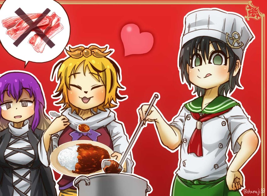 ReimuSays's tweet photo. Finally home, everyone.
Today is Friday, so it's Curry and Murasa Day.
It's also national lowercase day & World Egg Day.
Have a happy.
#CurryAndMurasaDay #nationallowercaseday #WorldEggDay https://t.co/DUMJdqz3gk