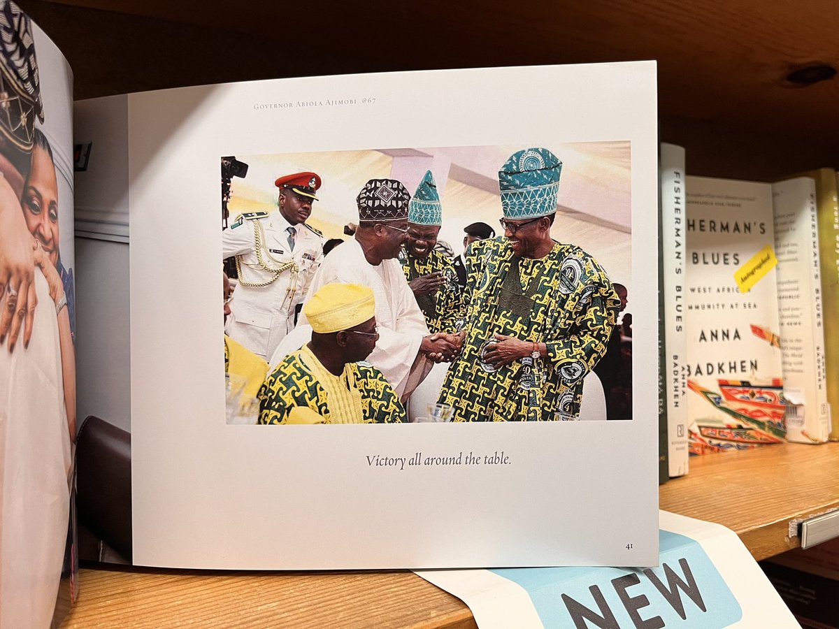 MansurIB007's tweet photo. Hi @tolanialli, I just stumbled upon your photo album of late Abiola Ajimobi at @Powells, the largest independent bookstore in the world. 

Powerful shots! 👊🏾 

#IVLPFellow https://t.co/HIqRs4LOMQ