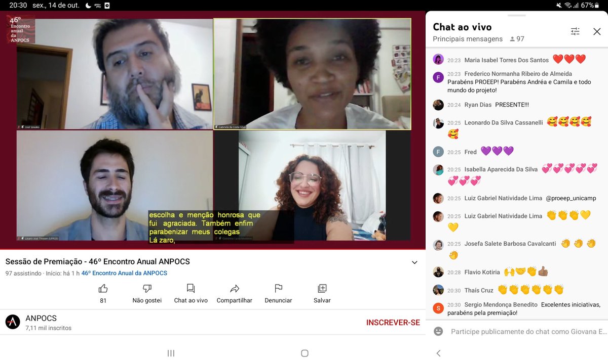 observatoriofri's tweet photo. Hoje tivemos a honra de receber o Prêmio de Divulgação Científica da @ANPOCS ! Nosso projeto é uma construção coletiva que busca analisar as relações internacionais a partir de uma perspectiva feminista https://t.co/10AcB6SwKR