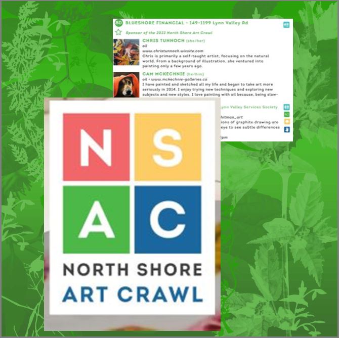 cooljazzer's tweet photo. #NorthShoreArtCrawl is taking place October 14-16, 2022, and this year @BlueShoreNews new #FinancialSpaBranch in @lynnvalleytoday is one of the venues displaying local #NorthShoreArtists. Enjoy a free weekend event and connect with the arts on the North Shore! #BlueShoreLife https://t.co/WRrJP2wekG