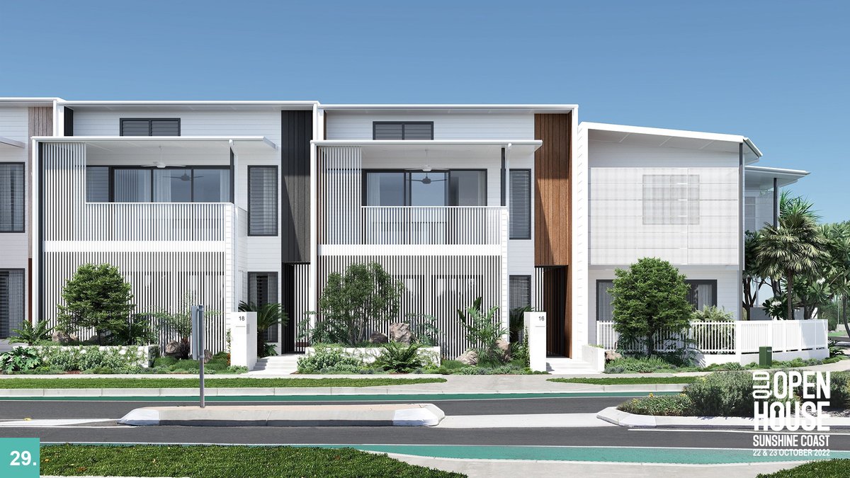 BUILDING #29 BOKARINA 4A TERRACES: 'BELLS'
OPEN: Sun 23 October only. Guided tours with the architect (no bookings required)
Architect: Hollindale Mainwaring Architecture
Image: © HMA
#scoh2022