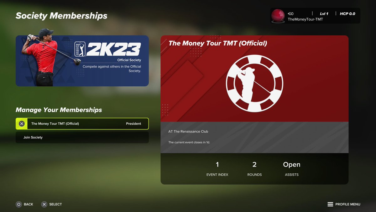 TheMoneyTourTMT's tweet photo. #PS5Share, #PGA TOUR 2K23 https://t.co/9yJFh6TDXy