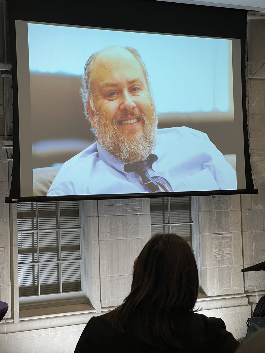Tonight’s reception also included a lovely tribute to the late Professor Michael Olivas. #SALTLaw22 Special thanks to Margaret Hahn-DuPont at <a href="/NUSL/">NortheasternLaw</a> for creating the video!