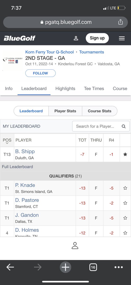 know_carry's tweet photo. Clutch performances from @SargentGolf10 and @golfmanben to punch their tickets to @KornFerryTour Final Stage!! #seeyouinsavannah

@resolute_sports @acaseofthegolf1 @WKUMensGolf @PackMensGolf https://t.co/GiUxO7Mdd1