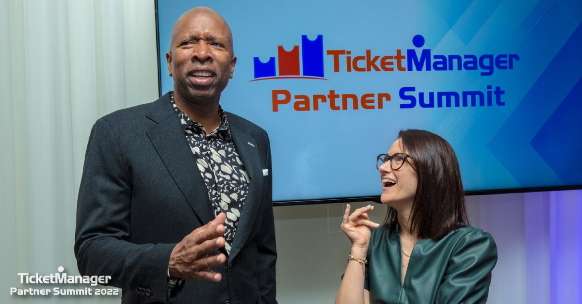 TicketManager's tweet photo. This week marks an incredible milestone for @TicketManager and our community as we finish off our third installment of the #TicketManager Partner Summit!

We're proud of our friends, partners, and staff for making this event memorable.

We'll see you next year! 📈

#TManSummit22 https://t.co/bvlJVq3fvD