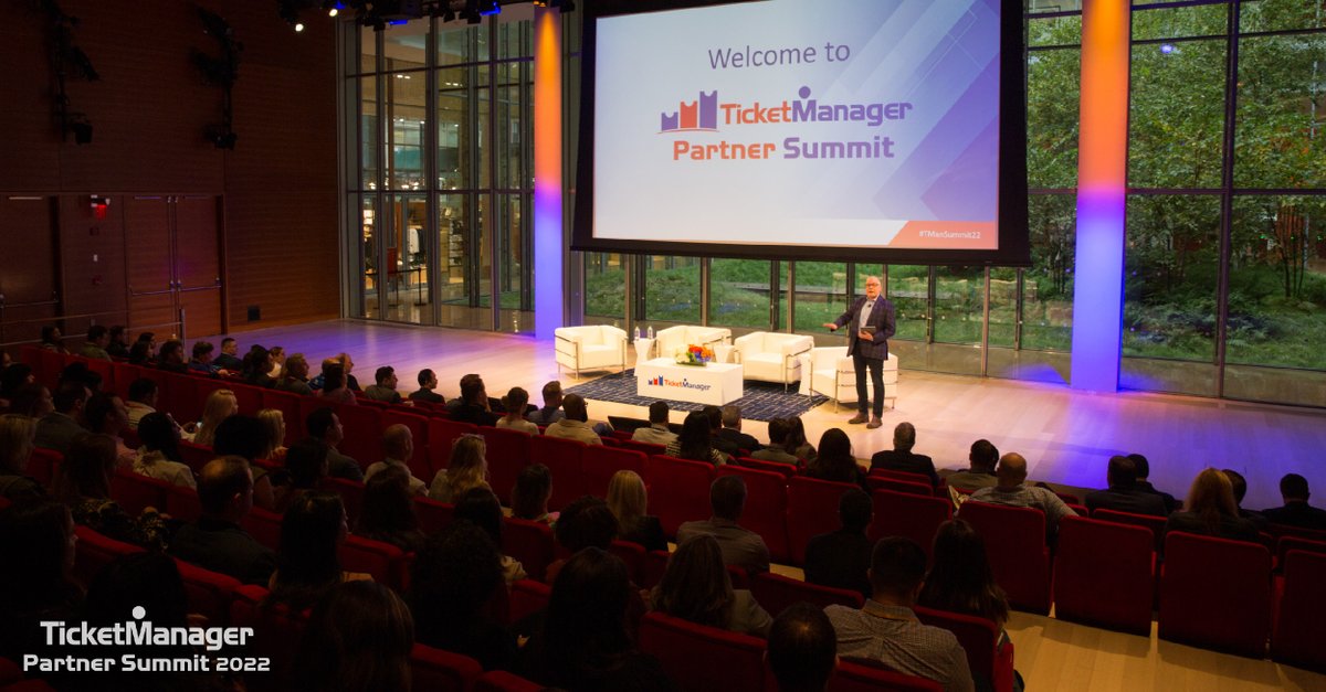 TicketManager's tweet photo. This week marks an incredible milestone for @TicketManager and our community as we finish off our third installment of the #TicketManager Partner Summit!

We're proud of our friends, partners, and staff for making this event memorable.

We'll see you next year! 📈

#TManSummit22 https://t.co/bvlJVq3fvD