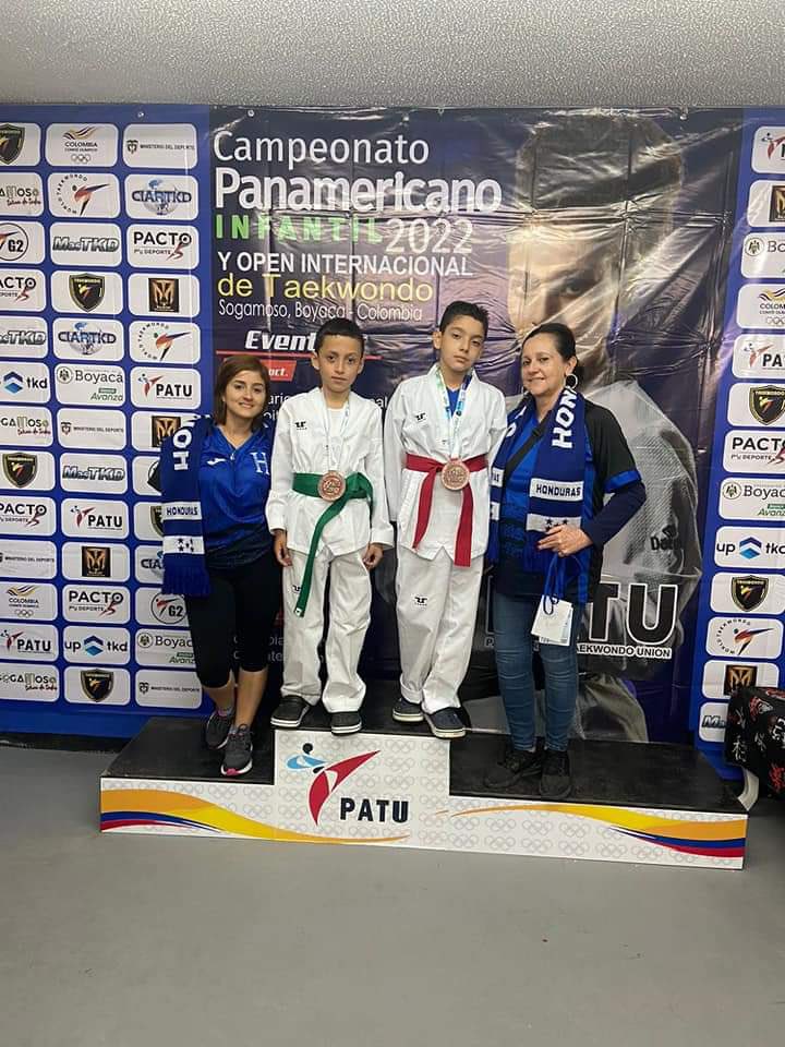 FenathTKD's tweet photo. ,🎙️Honduras participó  en el primer panamericano infantil que culmina mañana con el Open cintas negras Panamericano, logrando dos medallas de bronce el día de ayer con los atletas Matthew Eli Molina - 40 kg y Sebastian Andres Vasquez -30 kg https://t.co/ZDK4AM2fWg