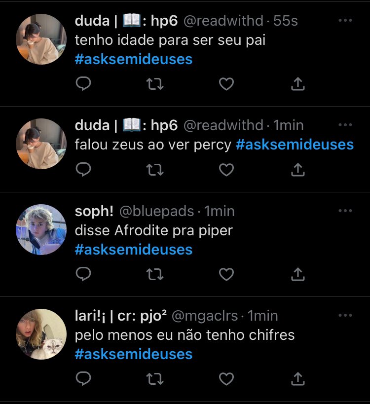 karatsukki's tweet photo. PERCY FILHO DE ZEUS E PIPER CHIFRUDA #asksemideuses https://t.co/8B3gNC9zHb