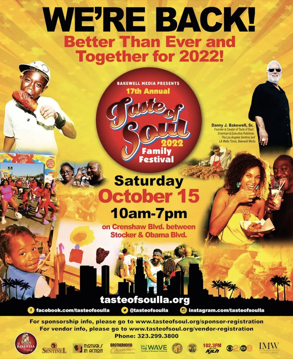 VSEDC (@vsedc_) on Twitter photo Looking for weekend plans? Catch our booth at <a href="/tasteofsoulla/">Taste of Soul L.A.</a> this Saturday, Oct. 15th, where we'll be joined by several of our favorite food, beverage, and apparel vendors. Don't miss out! #tasteofsoulla Looking for weekend plans? Catch our booth at <a href="/tasteofsoulla/">Taste of Soul L.A.</a> this Saturday, Oct. 15th, where we'll be joined by several of our favorite food, beverage, and apparel vendors. Don't miss out! #tasteofsoulla