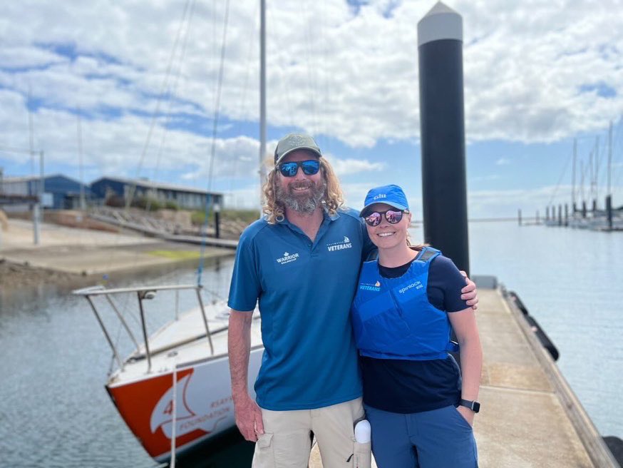 Introducing <a href="/moomin110/">Charlie Leslie</a> to the Aussie Sailing Family. We had the best time catching up with you all ⛵️The water is so good for the soul 🌊@saltwaterveterans #invictusgames #yachties #collab 🇦🇺🇬🇧#sailing