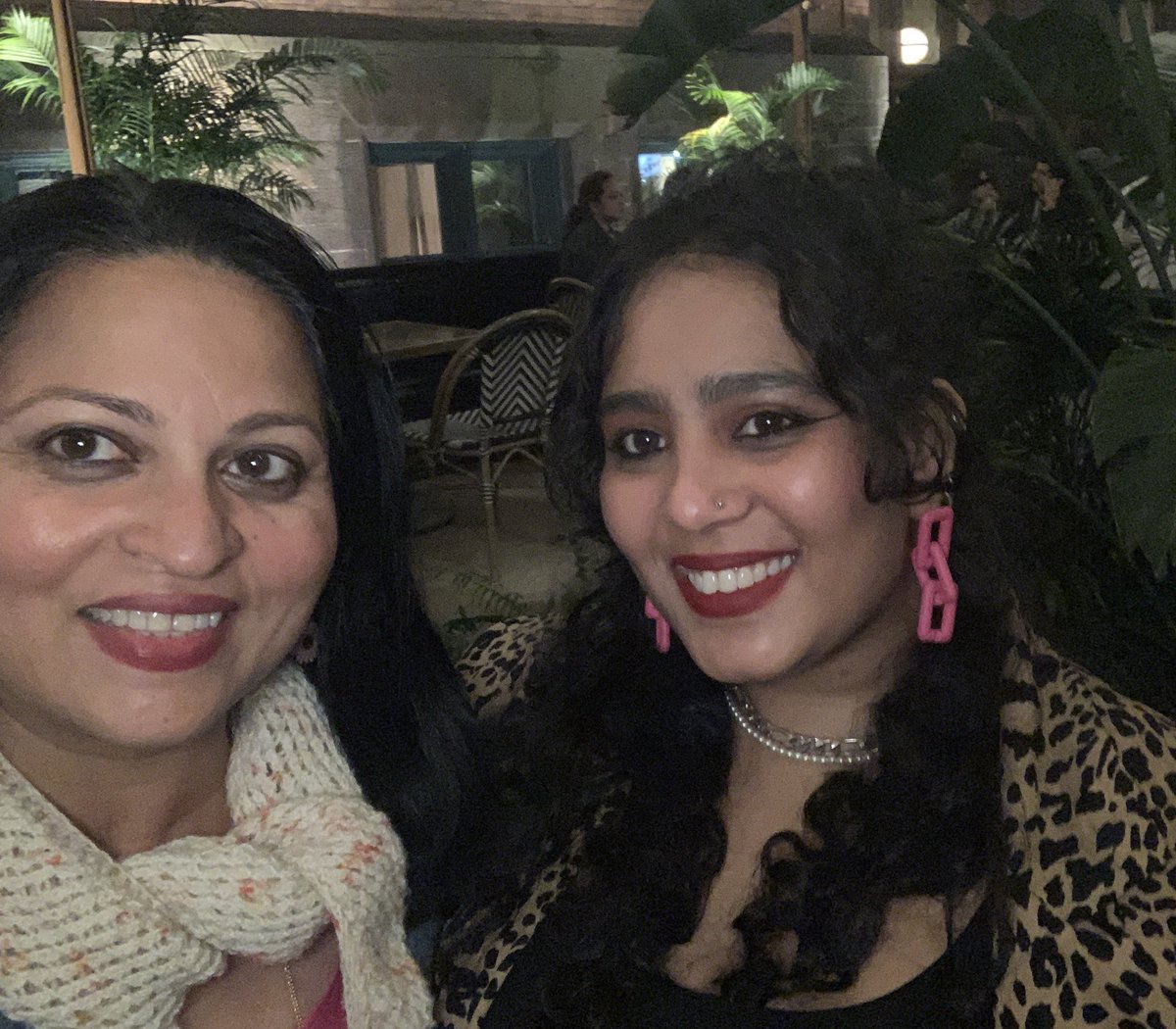 Highlight of my brief NYC trip: time to connect, conspire and dream with @YashicaDutt!!