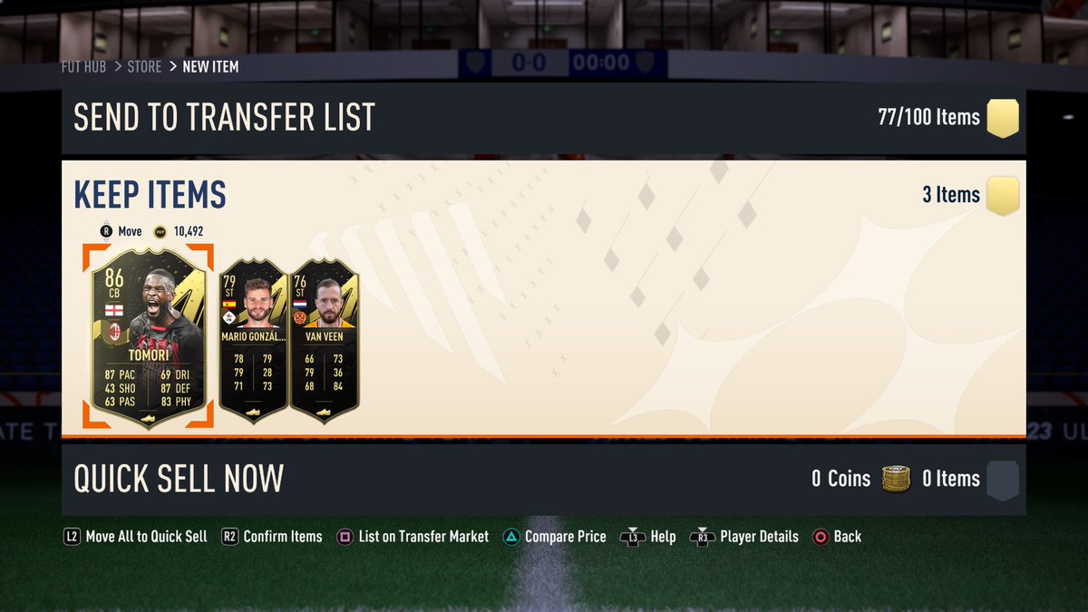 16-4 is crazy for me, pleased with the gameplay progress so far

And who knew you can actually profit by playing WL 🤯

Rewards total: ~970k
Profit from flipping the team: ~450k

Total: 1.42m 💰
#FIFA23