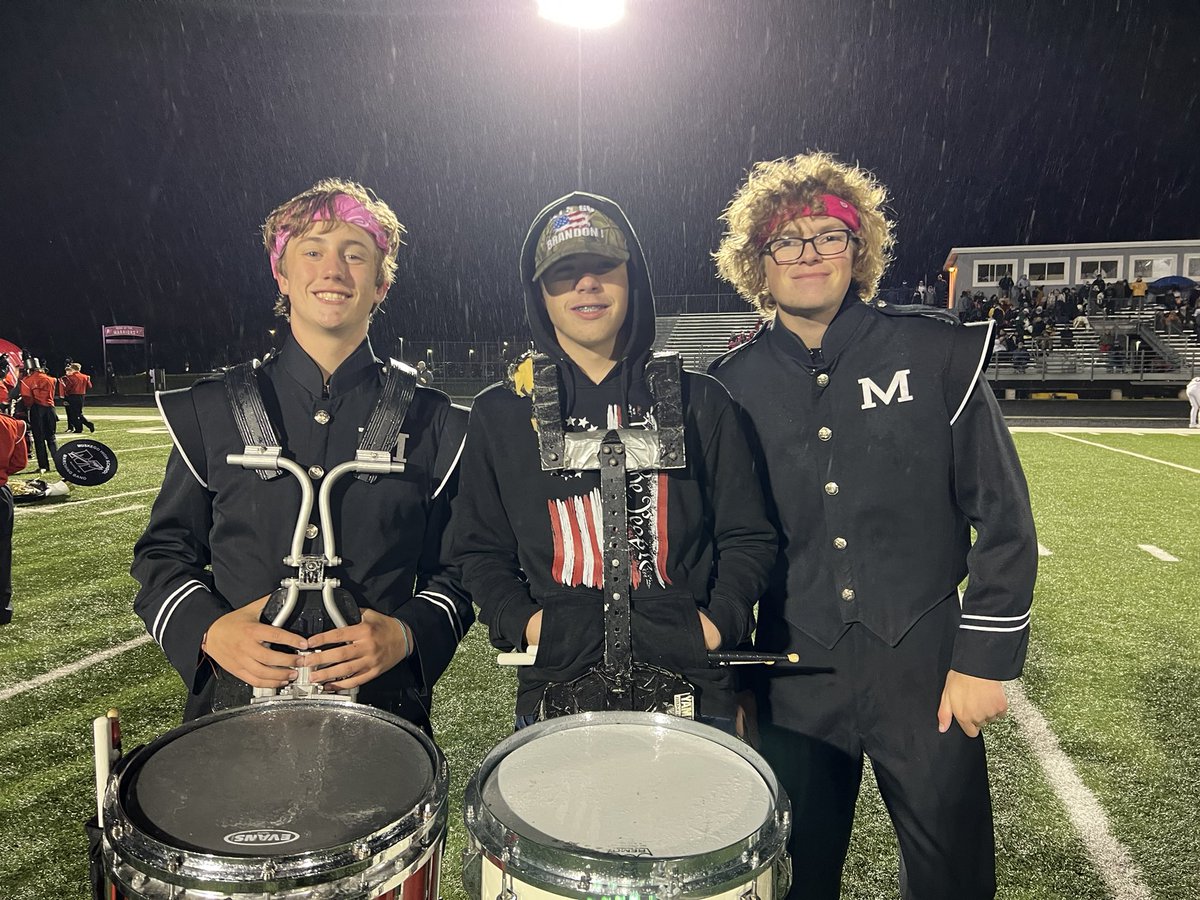 Our Timberwolves sounded great! They are having a great time with the MHS Band! #TimberwolfWay