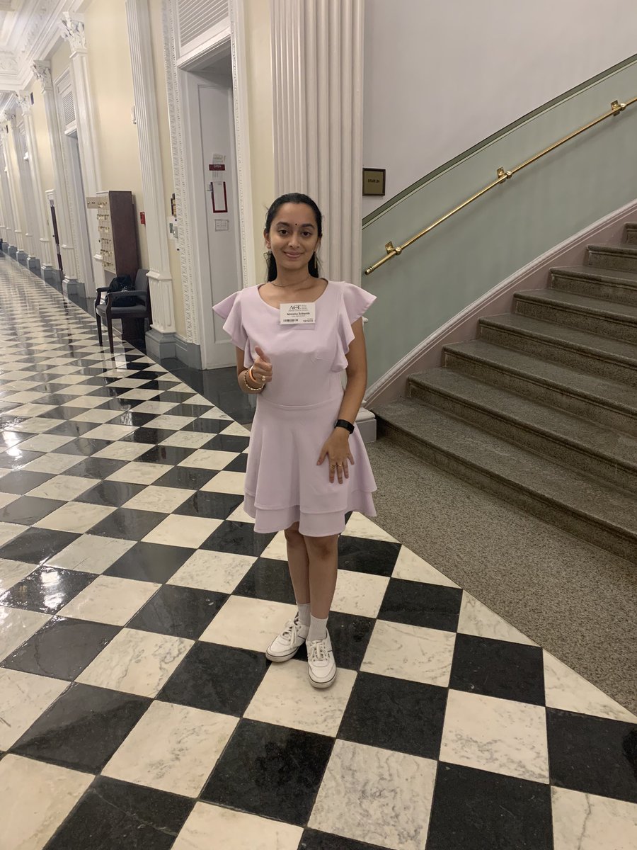 SrikanthNimisha's tweet photo. what a day! today, i had the honor of attending the @VP’s roundtable on #reproductivehealth and justice, representing @TAMU and @AdvocatesTweets as a #reproductivejustice leader. i am humbled to meet other amazing student leaders and feel more empowered to serve my community. https://t.co/tpYrbhJsMi