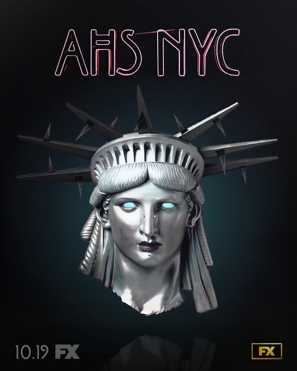 mrmoralek's tweet photo. 10.19 #AHSNYC. fanmade poster. https://t.co/b1CrmRXIni