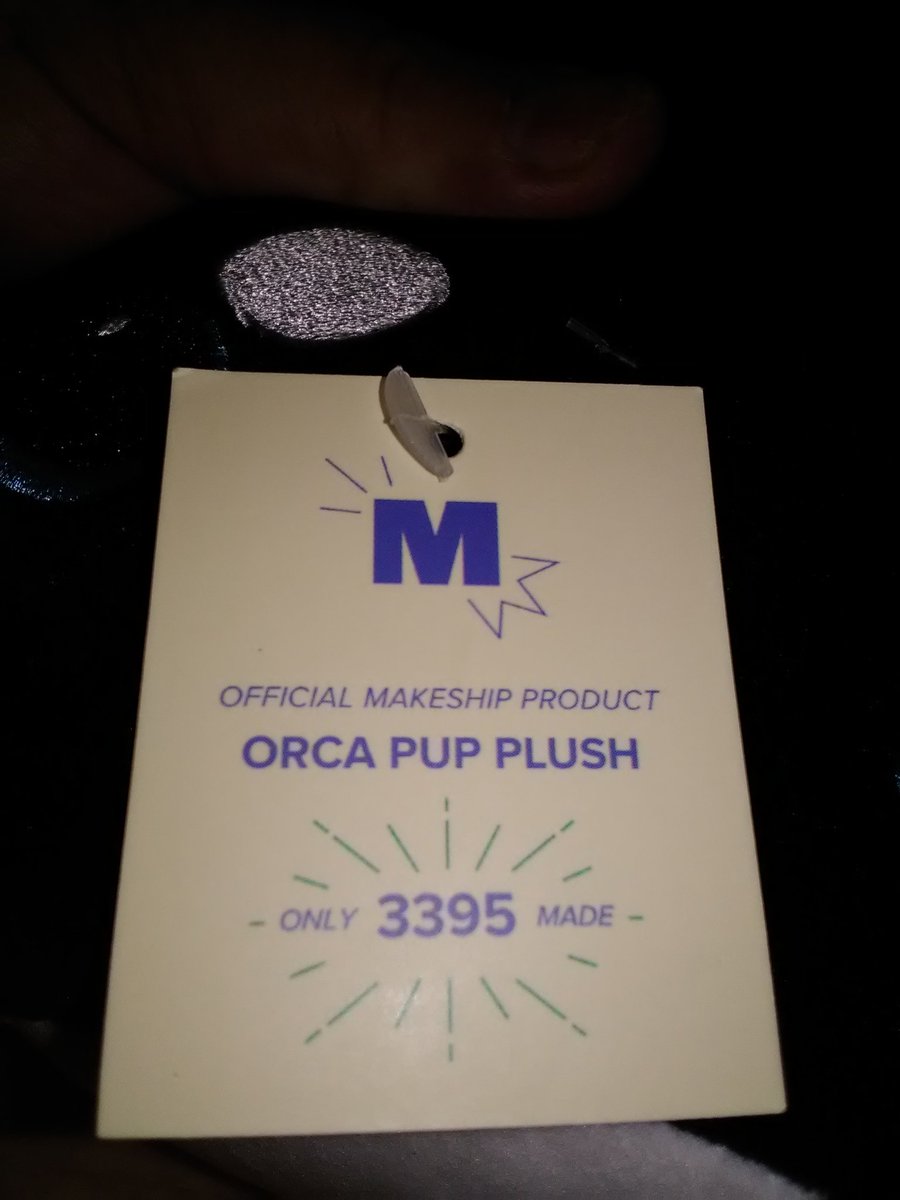 ClassicGlu's tweet photo. @shylilytwitch My Orca pup arrived today. I so happy. Thank you ❤️ Lily for being you. #orcapup. https://t.co/TXKJsy1r8i https://t.co/CEmnuqunf9