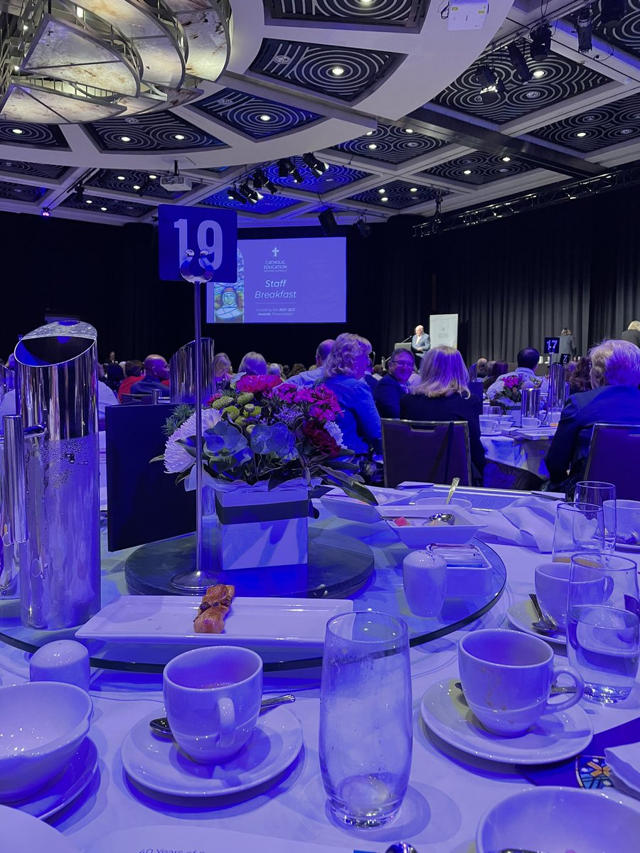 Enjoyed a lovely meal at the <a href="/CatholicEdWA/">Catholic Education WA</a> staff breakfast. A wonderful way to acknowledge those teachers with 30, 40 and 50 years of service and an opportunity to catch up with some familiar faces. We walked away with many inspiring ideas to bring back to <a href="/OurLadyofGrace3/">Our Lady of Grace School-North Beach</a>!