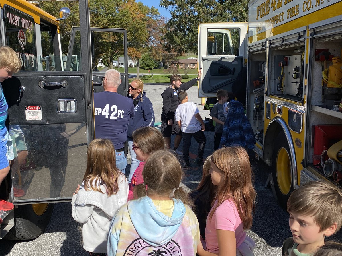 We had a great time with the East Prospect Fire Company today as we capped off Fire Prevention Week. Thanks for coming and for all you do to keep us safe!