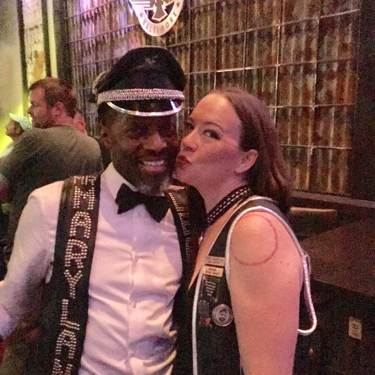 MrMDLeather2016's tweet photo. Photo dump to #showupandshowout😈 the past at the @BaltimoreEagle  representing #MML2016😈 as the third BLACK MAN to ever be  #BIPOC to hold a MR.Maryland Leather Title. #BLACKLEATHERHISTORY that can’t be erased! https://t.co/qcAsX57rQB