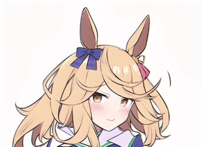 自分の描いたゴールドシチーをAIに描いてもらった!???「これは違うべ! シチーさんの目の色が違うべ!」パッと見合ってると思ったけどもう1歩だね～ 