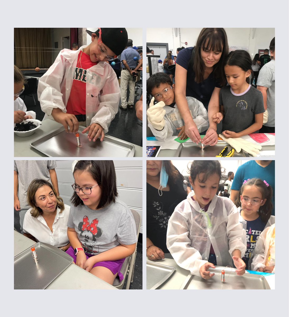 ICSMonrovia's tweet photo. Science is all about trial and error, and homopolar motor making allowed students to experience just that! Seeing students faces light up after they’ve achieved a successful direct current was so much fun! https://t.co/zE3khmak2j