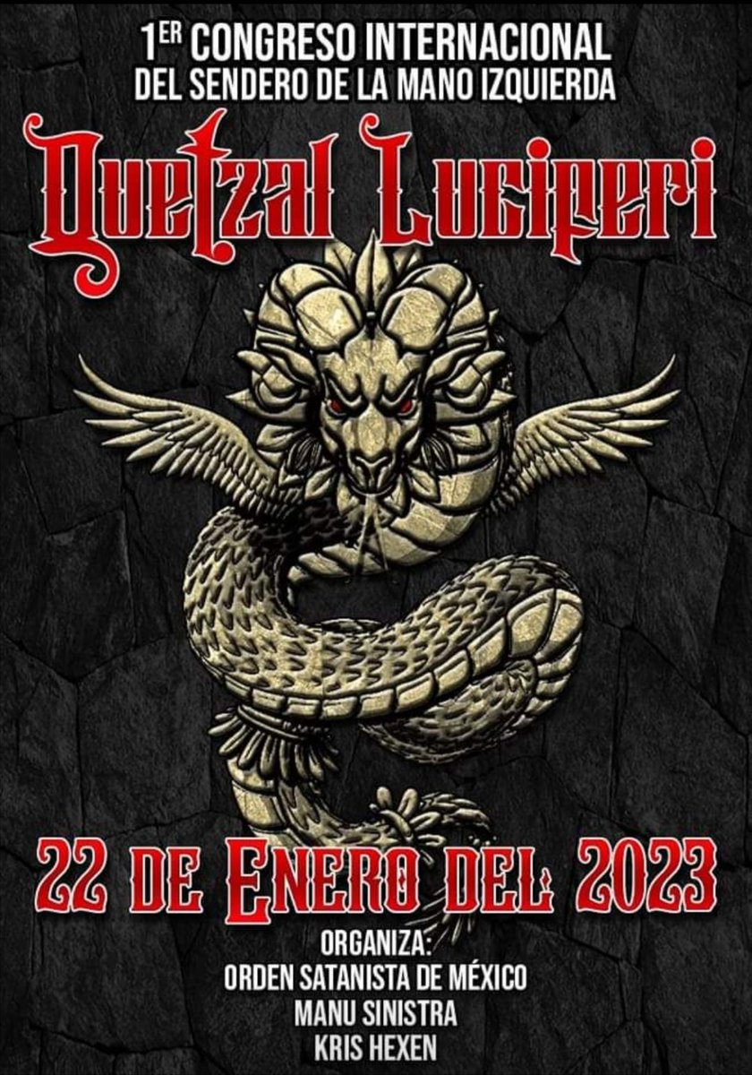 Forbidden_Rites's tweet photo. Para el 2023, estaremos en este excelente evento #forbiddenriteslive https://t.co/n0NwcVZn6q