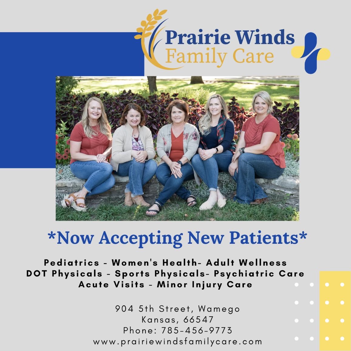 RCHS_PTO's tweet photo. Shoutout to Prairie Winds Family Care for the throw outs at tonight’s game!! https://t.co/jeBsecYZC4