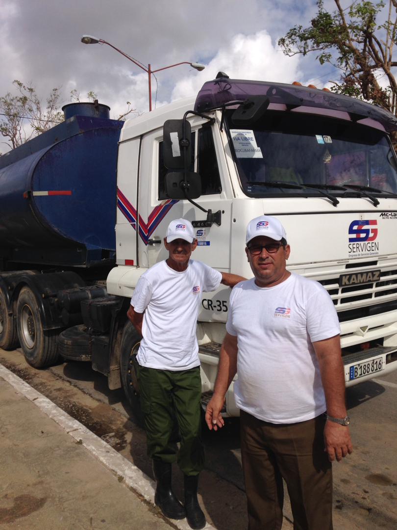 EdMartDiaz's tweet photo. En la tarde noche de ayer, se incorporó al municipio San Luis una rastra pipa, de nuestra empresa @esgservigen, con capacidad para transportar 30 mil litros de agua potable en cada viaje.#CubaEsAmor https://t.co/1d5HYYqBLX