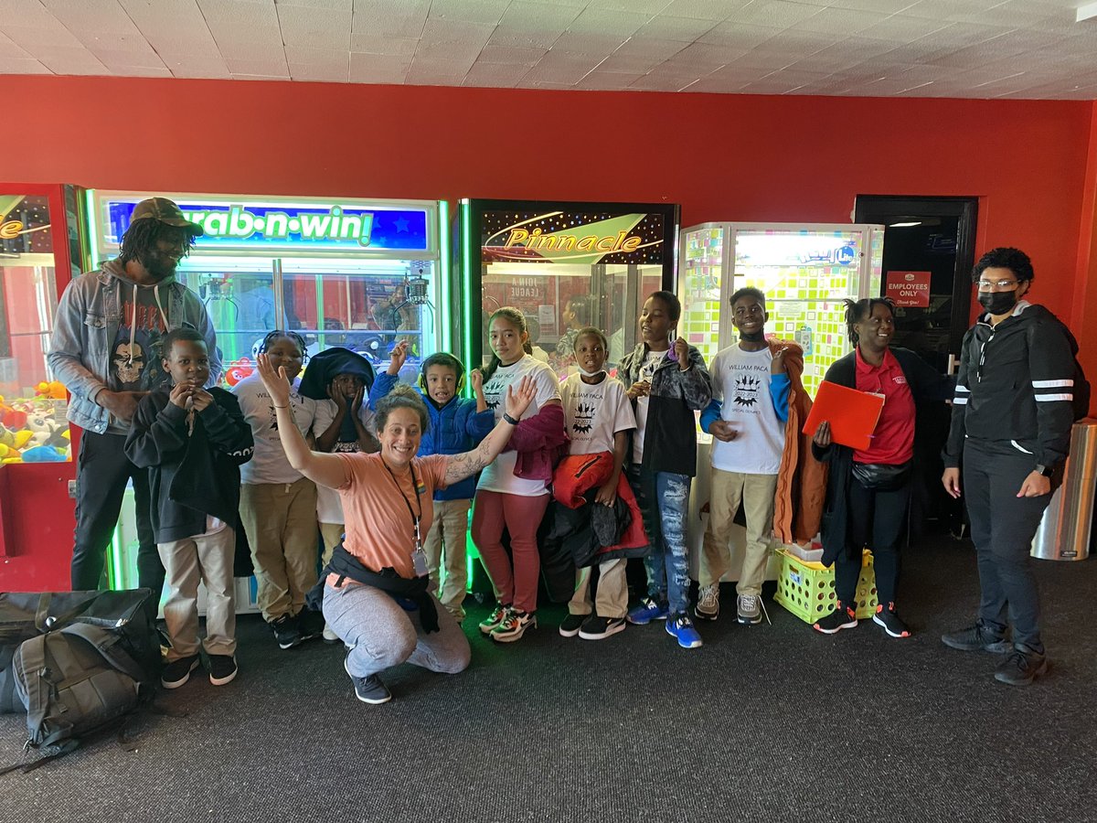 olia_hardy's tweet photo. Shout Out to Ms. Hellman for organizing Junior Special Olympics Team to represent our School! Let the bowling games begin! Go Eagles! @WilliamPacaElem @410Mtss @BaltCitySchools @SpecialOlympics https://t.co/4rgPNHtf6k