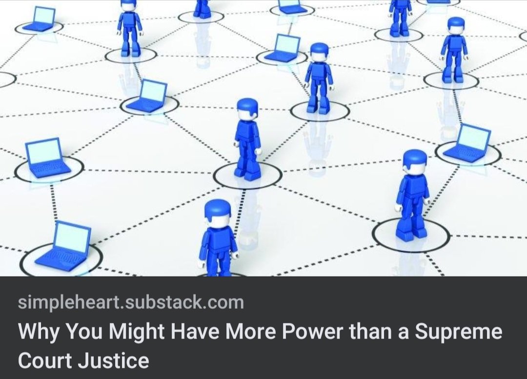 ChloeLeffakis's tweet photo. Why You Might Have More Power than a #SupremeCourt Justice.
By @waynehhsiung
https://t.co/iojayk8AHN
💙#TheSimpleHeart #SimpleHeart #WayneHsiung #Blog #Substack #Court #Trial #SmithfieldTrial #Excelsior4 #Canada #BeTheChange #ChangeTheWorld #Justice #SocialJustice #SocialChange https://t.co/8TbFpMo6xM