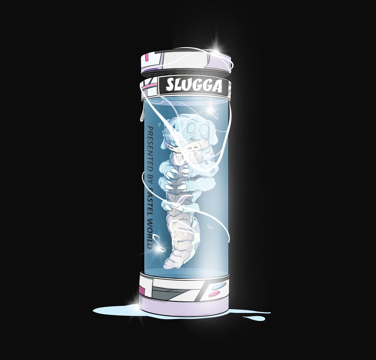 rambino's tweet photo. We have been world building the shit out of @PastelWorldx w/ @misu_fitto  @JVCKJ and the rest of the team.  Currently rolling out project @Slugganft . it will be a free barrier to entry for those not yet in the Pastel World Ecosystem. https://t.co/0Lcu2knJBR