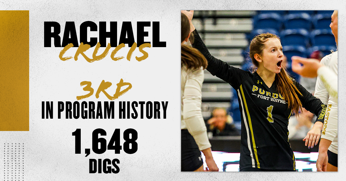 In the match tonight Rachael Crucis moved into 3rd all-time in program history in digs. 

Congrats! 

She passed Laura Douglas, who had 1,623 digs from 1997-00. 

#FeelTheRumble #HLVB