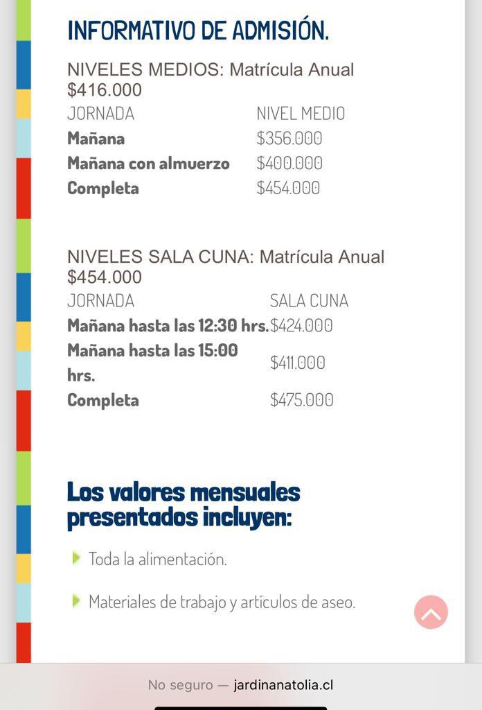 Nanda_1027's tweet photo. @Postnataldeeme1 @gabrielboric @totiorellanag @jeannette_jara @Senado_Chile @totiorellanag @GiorgioJackson @jeannette_jara si no hay cupos en salas cunas estatales por lo que queda del año, Díganme uds qué familia de clase media, hoy en día,puede pagar la mensualidad de una sala cuna privada?. #extensionpostnataldeemergencia hasta 31/12/22 https://t.co/IgpsxCQjje
