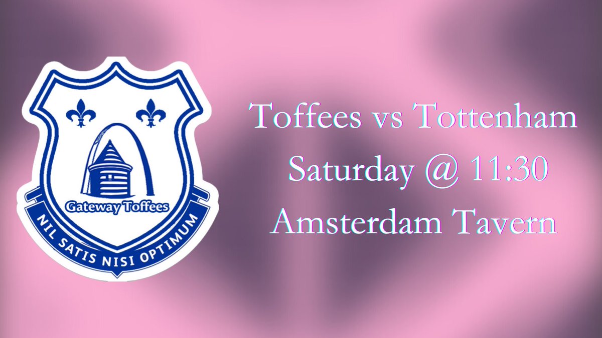 The Gateway Toffees (@gateway_toffees) on Twitter photo Tomorrow: <a href="/Everton/">Everton</a> vs <a href="/SpursOfficial/">Tottenham Hotspur</a>
11:30
<a href="/Amsterdamtavern/">AmsterdamTavern</a>
Let’s pack the place!! #UTFT Tomorrow: <a href="/Everton/">Everton</a> vs <a href="/SpursOfficial/">Tottenham Hotspur</a>
11:30
<a href="/Amsterdamtavern/">AmsterdamTavern</a>
Let’s pack the place!! #UTFT