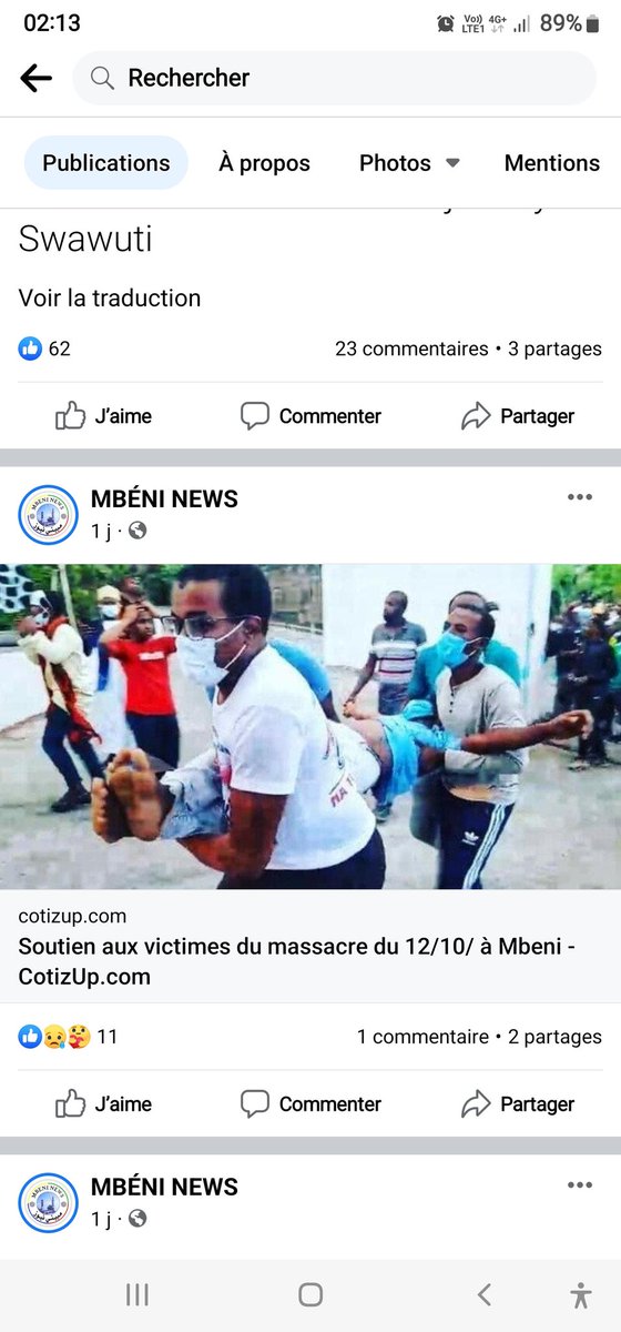 MarieImamou's tweet photo. La #RafleDeMbeni du 14/10/2022
Très tôt LeMatin des militaires du régime sont venus à la ville de #Mbeni #Comores sont rentrés de force dans CHAQUE MAISON ont cassés pillés embarqués hommes femmes dans des pick-up pr une histoire de non respect d'horaires de #CérémonieReligieuse https://t.co/uRmcKHglCy
