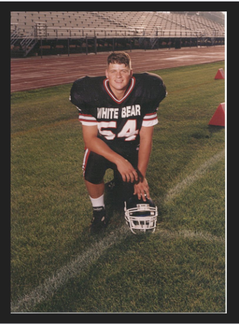 BCarlson54's tweet photo. You know it’s going to be an extra delicious meal from @culvers when you pull your number from the good old @bear_football days!!  Right, @rshaver11? https://t.co/4kGeTO0Rfh
