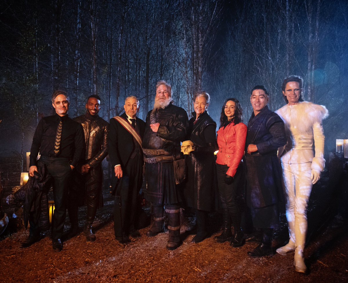 I was very lucky to have this INCREDIBLE cast along for the ride of making #werewolfbynight - so much fun!