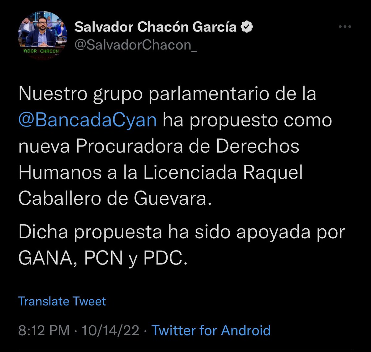 Chinita_Lohan's tweet photo. Hay tanto PROFESIONAL JOVEN Y CAPAZ…Por qué tienen que REELEGIR A LOS MISMO DE SIEMPRE??

C.c. @AsambleaSV, @BancadaCyan 
DECEPCIÓN TOTAL CON ESTO👇🏻👇🏻 https://t.co/zfa0flpIJI