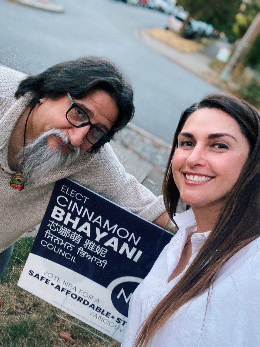 I'm one of the few indigenous candidates (Metis) on the ballot...but this election year there are more than ever 🙏♾️🫶I currently serve on the Urban Indigenous Peoples' Advisory Committee in the city of Vancouver. Please vote for me tomorrow!🗳️✅ maarsii
