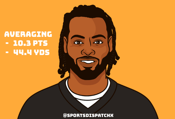SportsDispatchx's tweet photo. Najee Harris, a first round pick has fallen apart this year. If possible trade him away for whatever decent value you can, before you are stuck with the mediocre fantasy running back he is #FantasyFootball #NFL #SteelersFootball https://t.co/chvTbhz2As